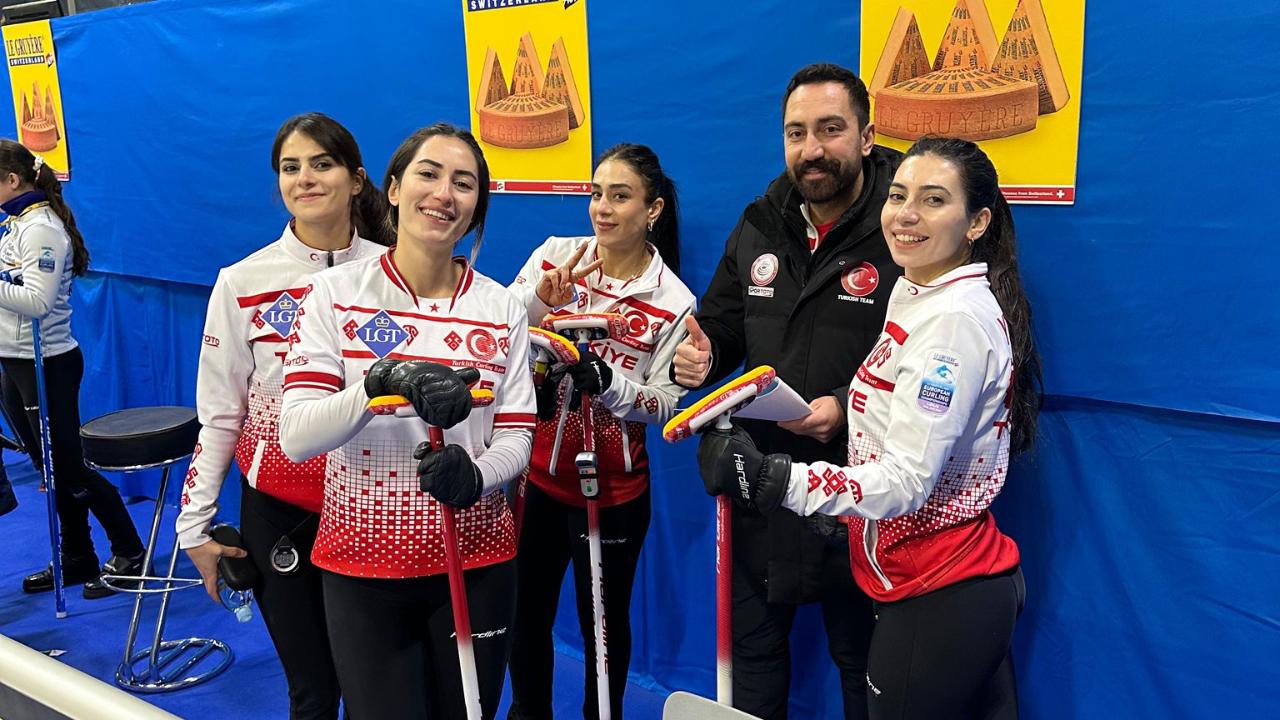 Türkiye Curling Milli Takımlarından Tarihi Avrupa Başarısı