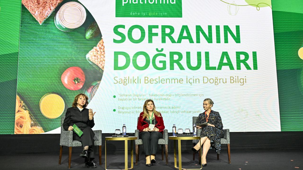 Gıdada doğru bilgi için güçlü iş birliği: “Sofranın Doğruları” Projesi tanıtıldı