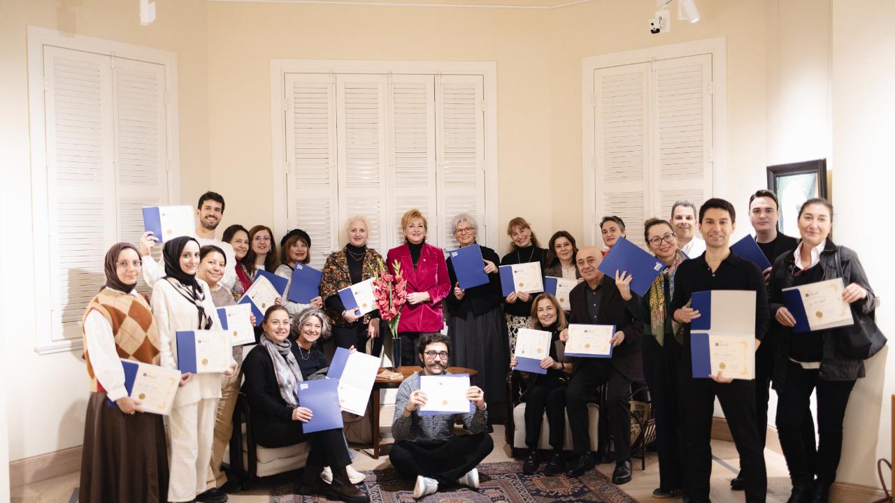 “Köklerinden Günümüze Türk Resmini İzlemek” Sertifika Programında Güz Dönemi Tamamlandı