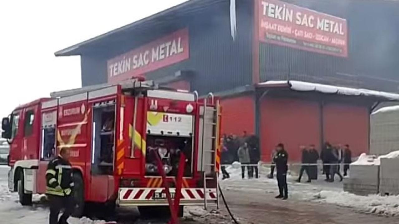 Erzurum’da Kereste Fabrikasında Patlama: 5 Yaralı
