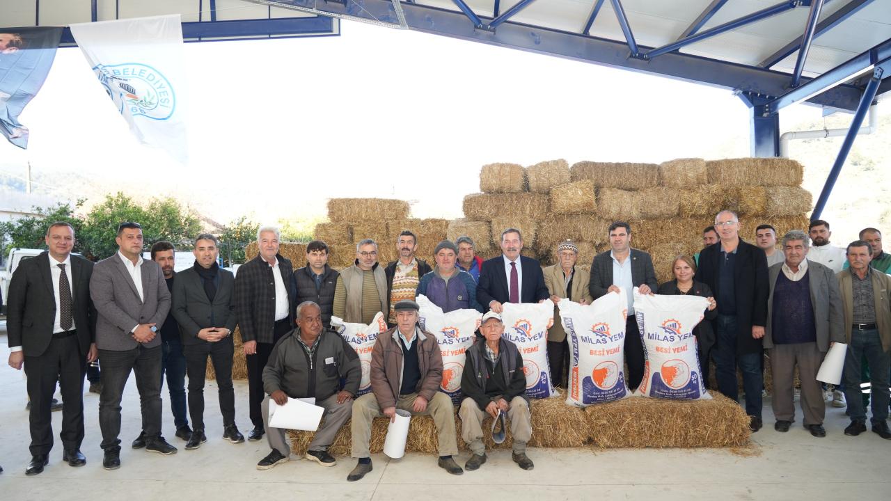 MİLAS BELEDİYESİ ÜRETİCİLERE YÖNELİK DESTEKLERİNİ SÜRDÜRÜYOR