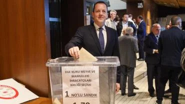 Kuru meyve ihracatçılarında Yusuf Gabay seçimi kazandı