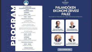 Erzurum’da Ekonomi Zirvesi: PALEZ’den Geniş Katılım Çağrısı