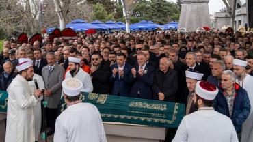 Üsküdar Belediye Başkanı Sinem Dedetaş’ın babası İbrahim Serhan Son Yolculuğuna Uğurlandı