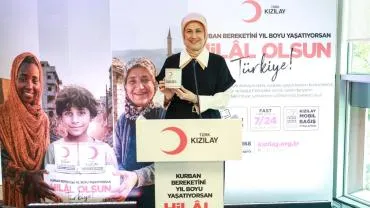Türk Kızılay gelenekselleşen vekâletle kurban kesim kampanyasını başlattı